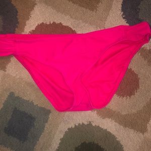 Hot pink bikini bottom briefs